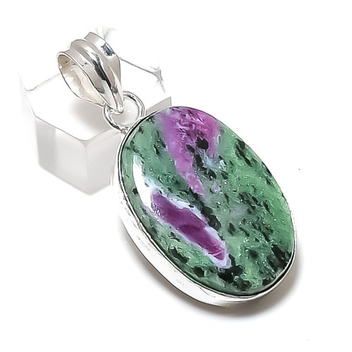 Natural ruby zosite gemstone - ruby,