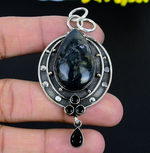 Blue tiger eye gemstone - tiger's,