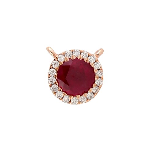 59ct ruby 08ct diamond - 0.59ct,